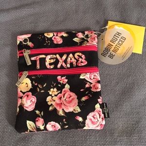 Robin Ruth Rose of Texas Small Purse/Travel Bag